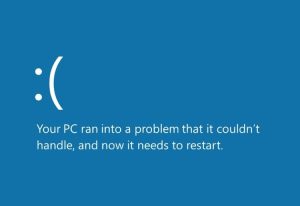 Blue Screen of Death Windows - JTP Informatica