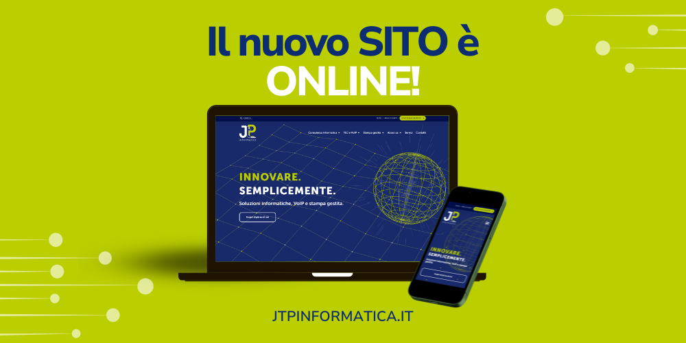 nuovo sito web - JTP Informatica