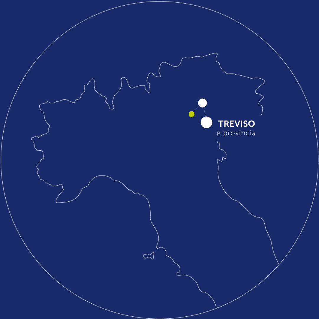 Mappa Treviso e provincia - JTP Informatica