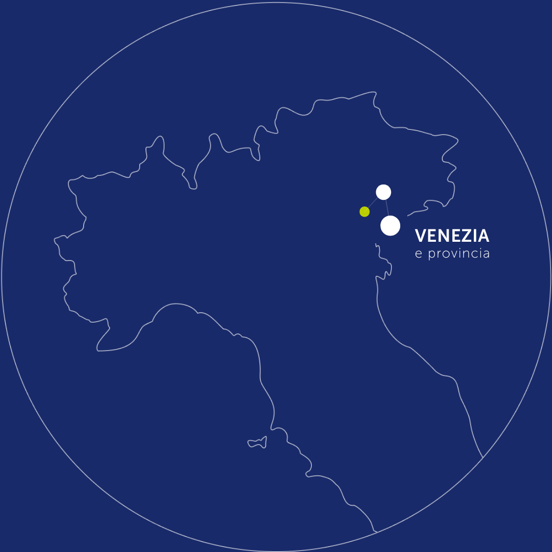 Mappa Venezia e provincia - JTP Informatica