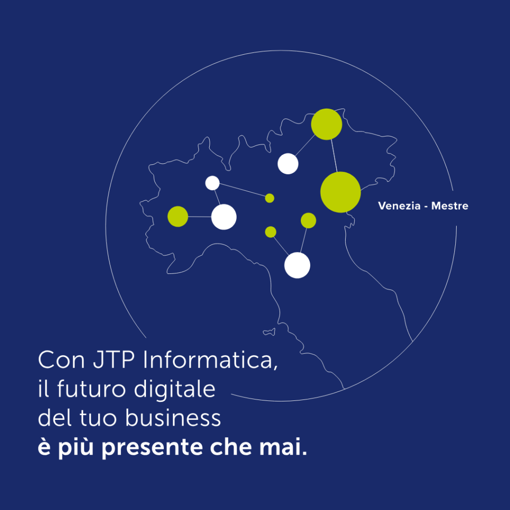Mappa della sede di JTP Informatica