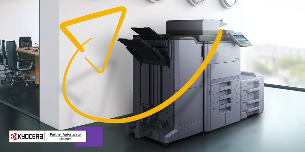 stampanti con intelligenza artificiale kyocera platinum partner - JTP Informatica