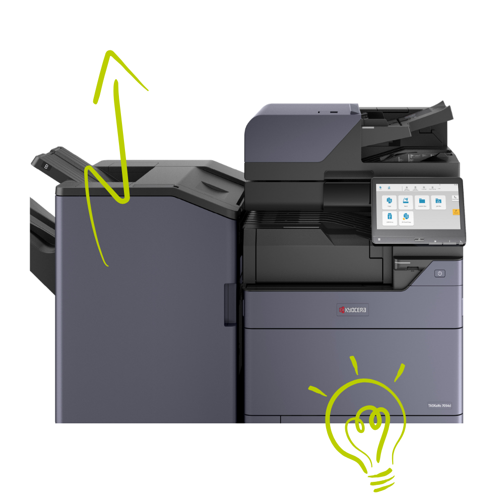 stampante multifunzione Kyocera a noleggio
